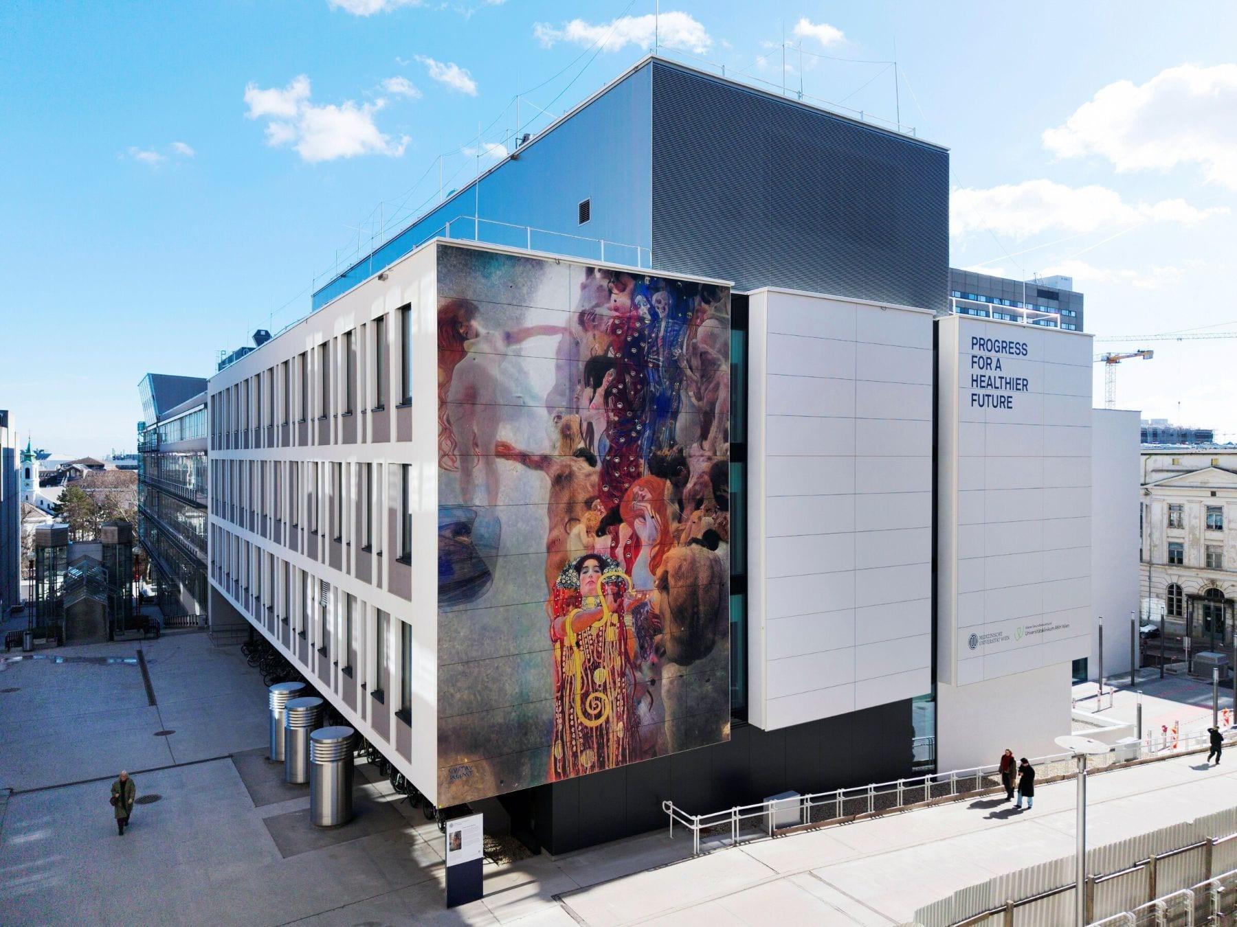 Климт фасад — MedUni Vienna 2